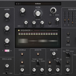 UAD Anthem Analog Synthesizer
